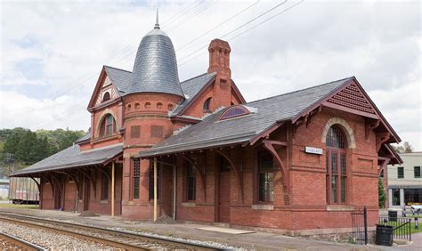 abandoned train station  train station train stations brick