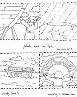 Noah Children Noahs Ministry Sequencing Noe Gods Church Getdrawings Religionsunterricht Dominical Kinderbibel Arca sketch template