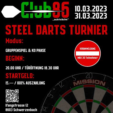 darts turniere dart liga region zuerich