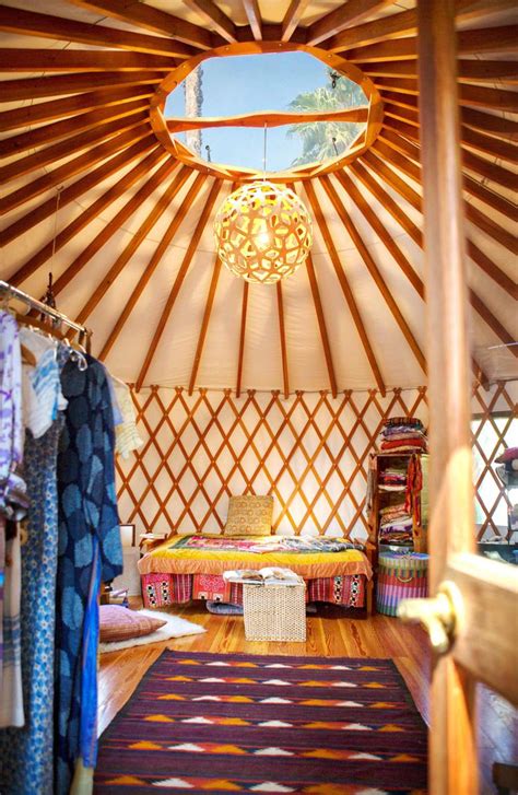 pin  backyard airbnb yurt