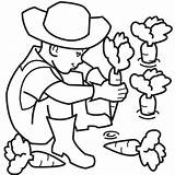 Coloring Pages Farmer Farm Kids Book Boy Colouring Clipart Drawing Printable Cartoon Cliparts House Color Children Illustrations Getcolorings Popular Coloringhome sketch template