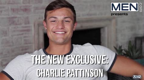 charlie pattinson is new exclusive model