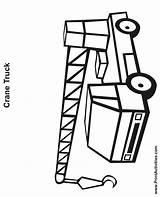 Coloring Truck Crane Pages Printactivities Gif Kids Drawings Popular 92kb sketch template