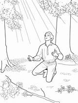 Joseph Smith Pages Coloring Getcolorings sketch template