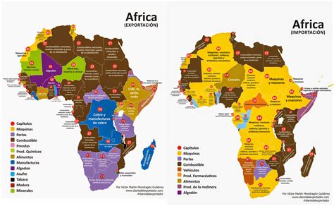 el mapa economico de africa  su sistema logistico  cargo flores