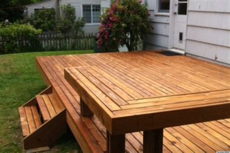 Building A Deck Is How One Couple Initiated Their New Home Photos