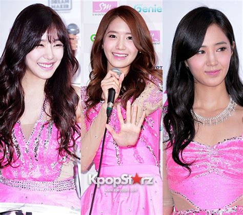 Tiffany Yoona Yuri Attend Press Conference For Girls