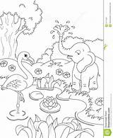 Nature Coloring Pages Kids Drawing Scenes Beautiful Colouring Realistic Animals Printable Color Landscape Scenery Getdrawings Sheets Highest Getcolorings sketch template