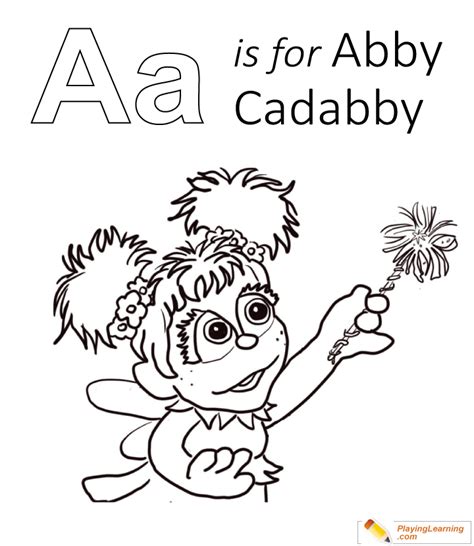 abby coloring page      abby coloring page