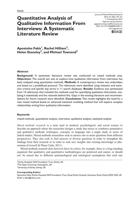 type  review  related literature employed   quantitative research