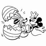Easter Coloring Pages Mickey Mouse Printable Minnie Getcolorings Chic Getdrawings sketch template