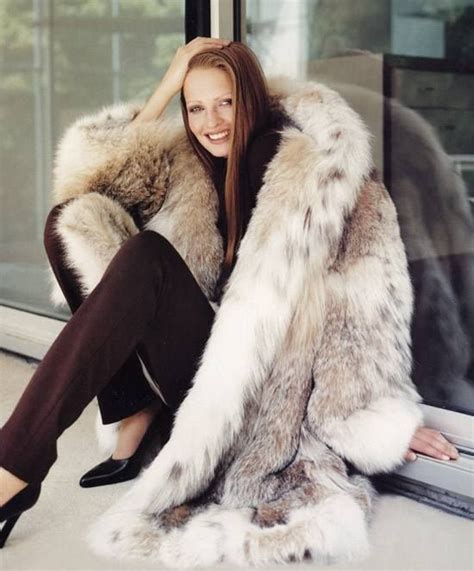 Big Lynx Fur Jacket Rousse [fur] Pinterest Coats