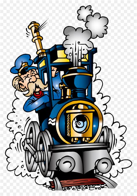 Steam Locomotive Train Clip Art