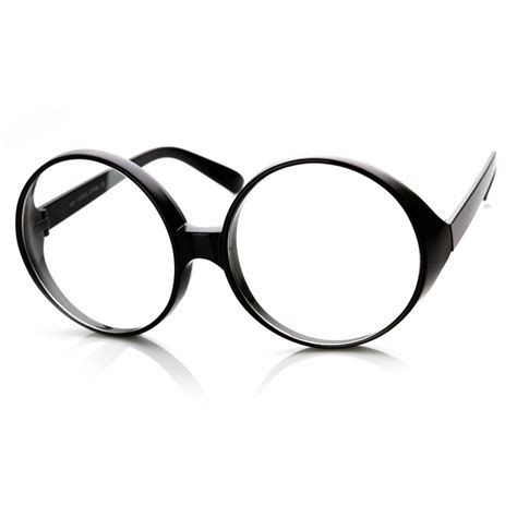 super oversize fashion clear lens  circle glasses  circle glasses  glasses