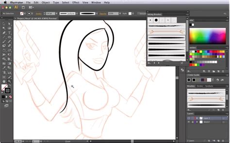 how to draw a pin up style space girl