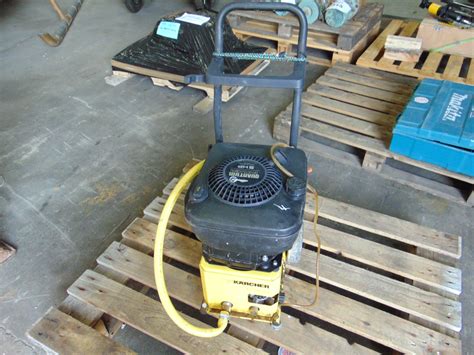 bidding   karcher   quantum  hp petrol pressure washer sold  shown