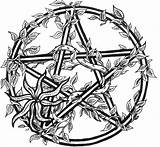 Pentagram Wiccan Pentacle Pentagramm Tiggi Printable Colouring Designlooter Wicca Symboler Tattooparadise Galery Witchcraft Ifokus sketch template