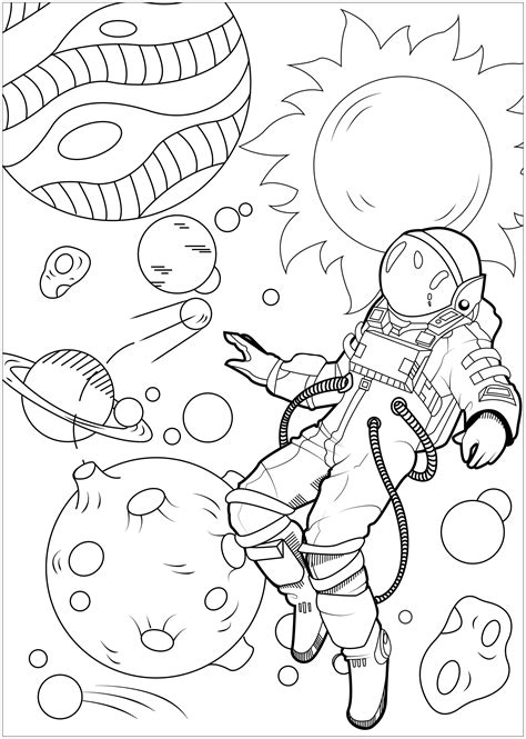weightlessness unclassifiable adult coloring pages