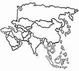 Asia Map Coloring Pages Continents Kids Color Printable Maps Guatemala Drawing Seven Continent Outline Political Blank Europe Thecolor Pangea East sketch template