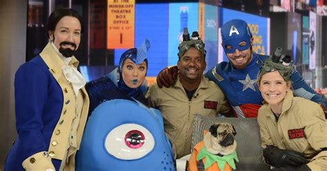 today gma  morning show hosts reveal  halloween costumes