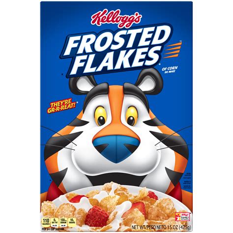 kelloggs frosted flakes cereal  oz food grocery breakfast