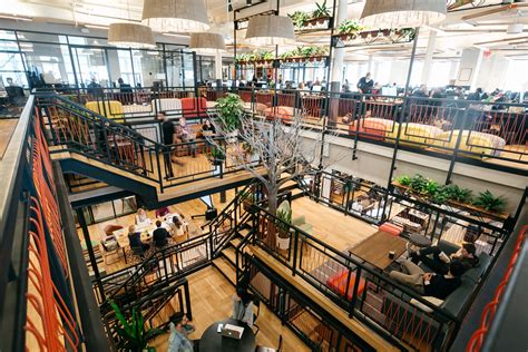 wework experiments    advance  field  office design archdaily