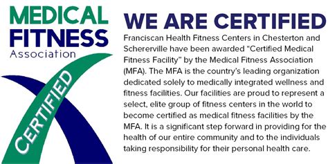 medical membership franciscan health fitness centers