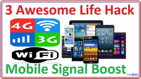 awesome life hack   mobile signal boost cell phone booster