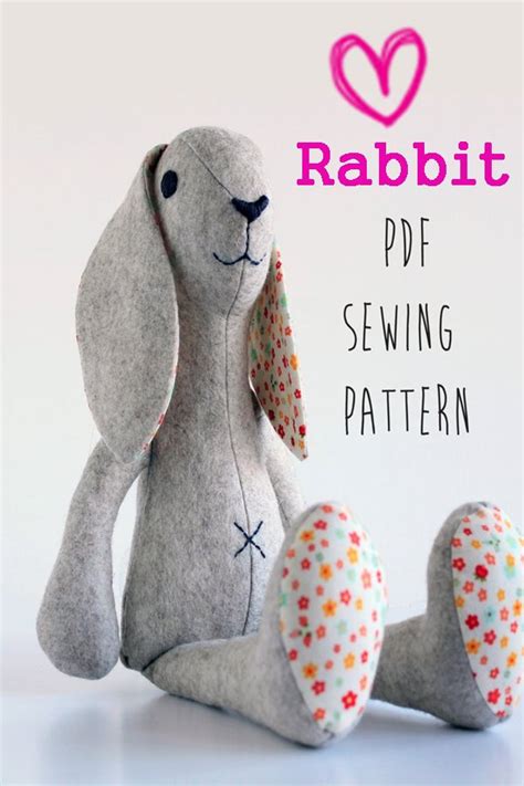 rabbit sewing pattern sew modern kids