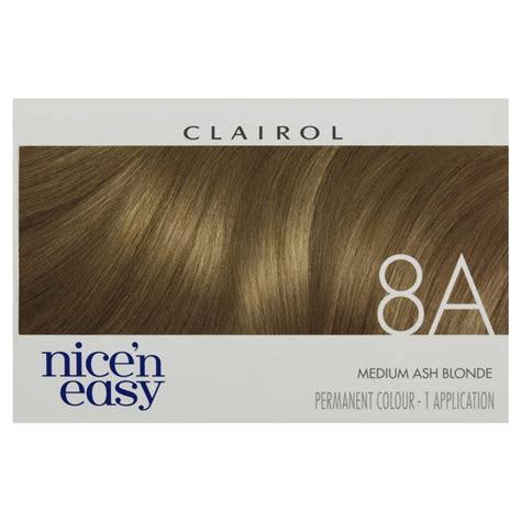 Buy Clairol Nice And Easy 8a Natural Medium Ash Blonde Online At Chemist