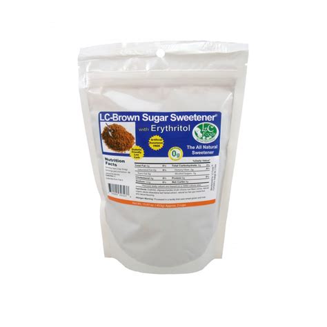 carb brown sugar sweetener erythritol