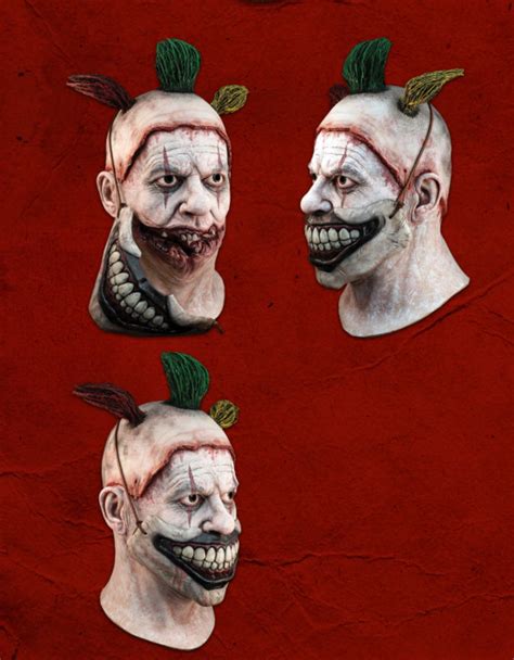 american horror story twisty the clown mask costume