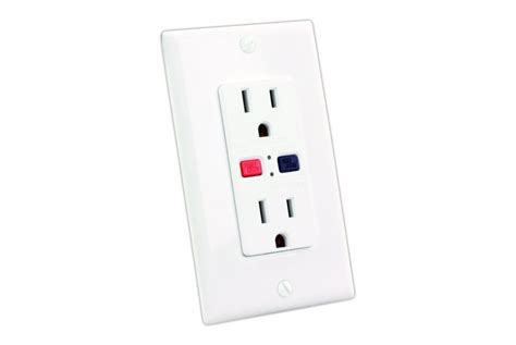 jr products   amp gfci electrical outlet