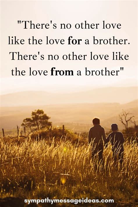44 Loss Of Brother Quotes And Sympathy Messages Sympathy Card Messages