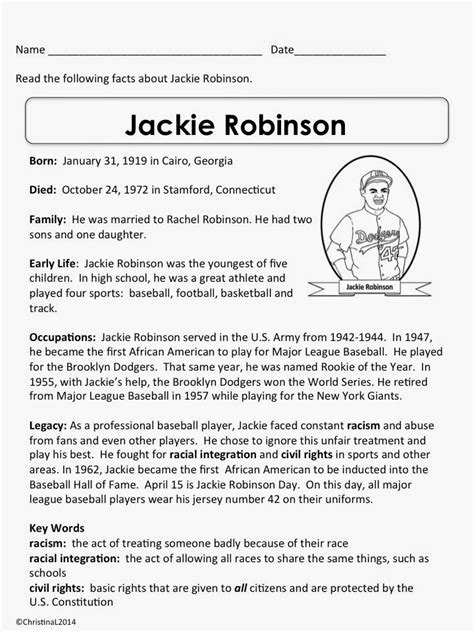 jackie robinson coloring pages printable  jayceeoiwerner