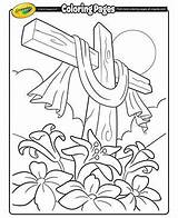 Crucifixion Jesus Coloring Pages Printable Getcolorings 2636 Matthew 2810 Color sketch template