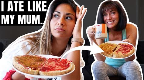 I Ate My Mum S Diet For 24 Hours Youtube