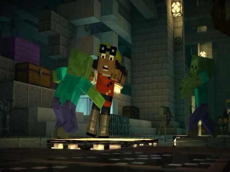 minecraft story mode episode three the last place you look review gamespot