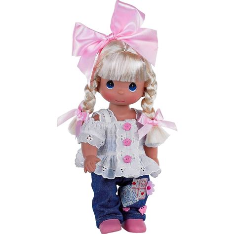precious moments cute   button   doll dolls baby toys