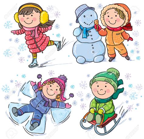 child dress winter clipart   cliparts  images