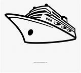 Ship Nave Cruise Da Disegno Crociera Coloring Drawing Clipart Pngkey Clipartkey Pages Color Transparent Boat sketch template