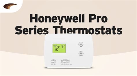 honeywell pro series thermostats youtube