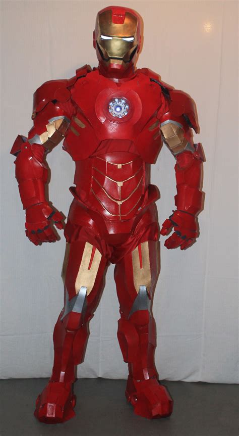 iron man costume  steps  pictures