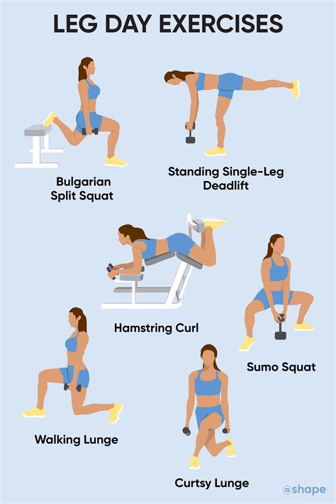 trainers share  leg day exercises    leg  glute workout leg workouts gym