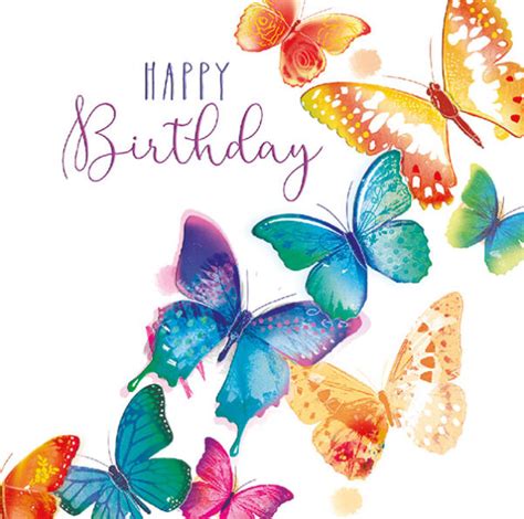 colourful birthday butterflies ocd uk
