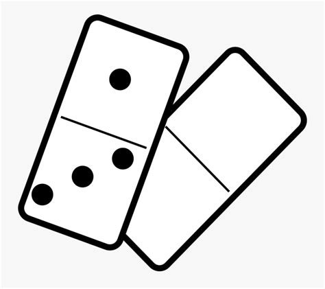 dominoes  transparent clipart clipartkey