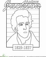Jackson Andrew Easy Coloring Template Pages sketch template