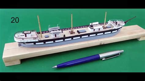 building  miniature model sailing ship youtube