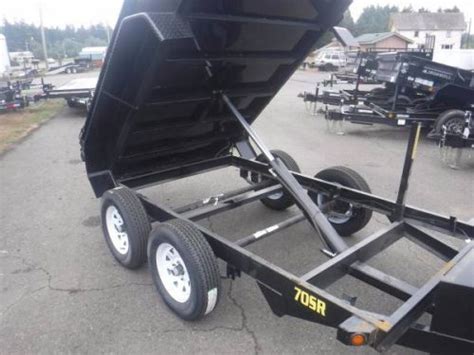 big tex  sr dump  motorcycle trailer