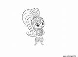 Coloring Pages Jr Nick Thundermans Nickelodeon Printable Shimmer Shine Et Coloriage Template Info sketch template